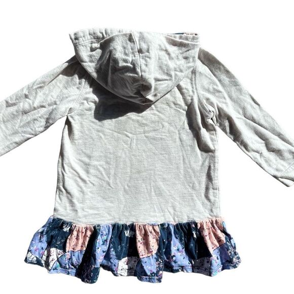 Target 3T Girls Lightweight Pullover Butterfly Hoodie - Picture 3 of 5